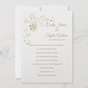 Temple Faire-part de mariage