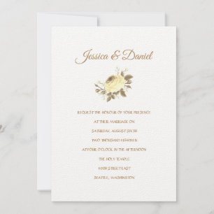 Temple Faire-part de mariage