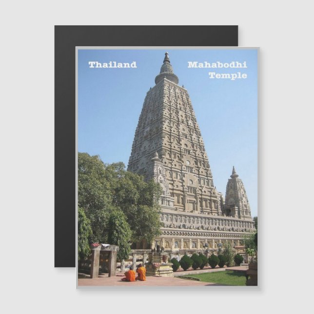Temple Mahabodhi - Thaïlande - (Devant / Derrière)