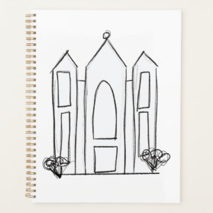 Temple mormon simple moderne LDS Salt Lake City