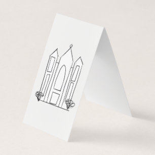 Temple mormon simple moderne LDS Salt Lake City