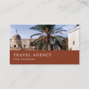 Temple Mount, Jerusalem Travel Agent Carte de visi