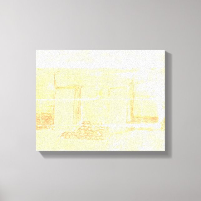 Temple par toile de jour Imprimer (Recto)