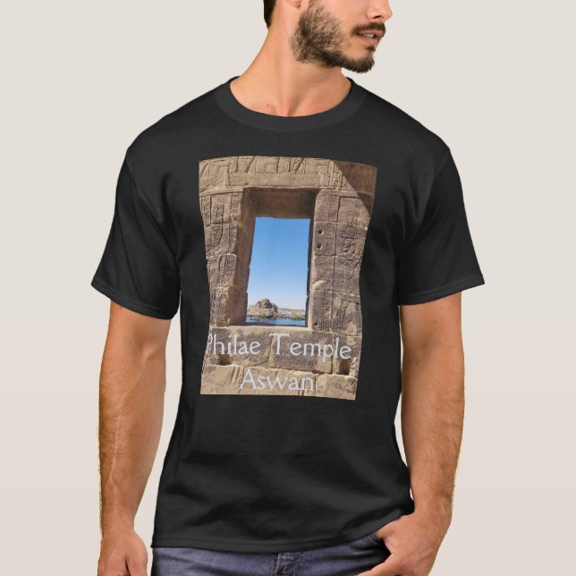 Temple Philae - T-shirt Assouan (Devant)