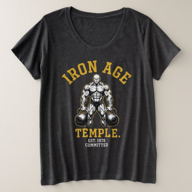Temple Ron Age 1978 Engagé | Gym Vintage (Design devant)