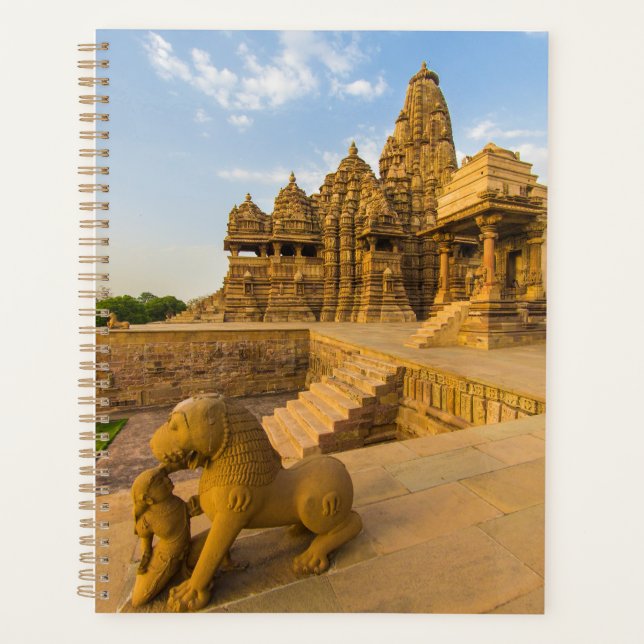 Temples hindous de Khajuraho (Devant)