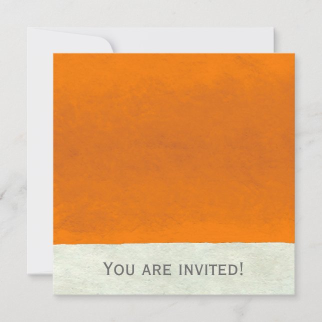 Temps Abstrait deux ~ Invitations (Devant)