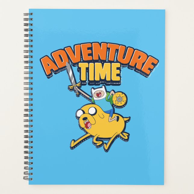 Temps d'aventure | Finn Riding Jake (Devant)