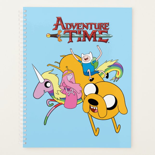 Temps d'aventure | Lady, Bubblegum, Finn & Jake (Devant)