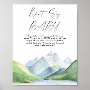 Temps d'aventure ! - Ne dites pas Poster bébé