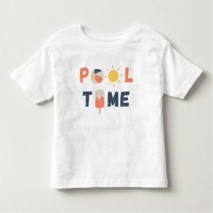 temps de la piscine. T-Shirt & Tops Toddler