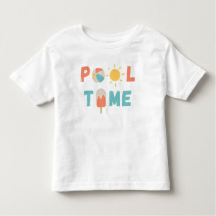 temps de la piscine. Tablette Tops & T-Shirts