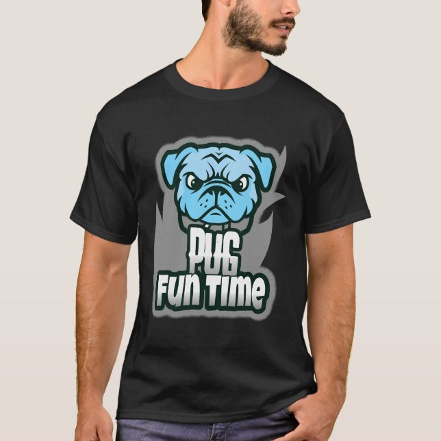 Temps de plaisir carlin T-shirt classique 152 (Devant)