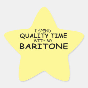 Temps de qualité Sticker Baritone Star