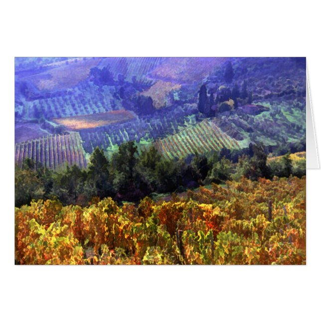 Temps de récolte au vignoble (Devant horizontal)