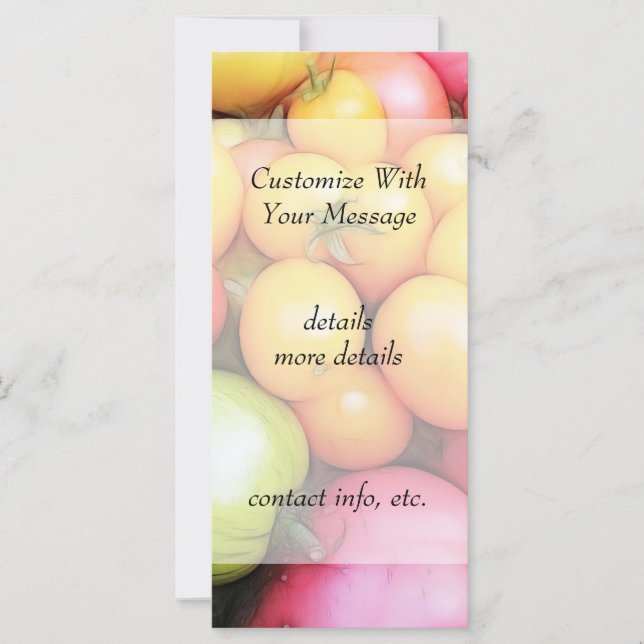 Temps de récolte - Tomates ! (Devant)