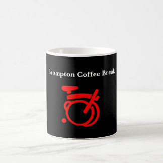 Temps de tasse de café de Brompton avec Brompton