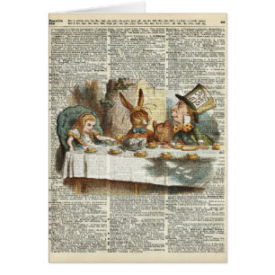 Temps de thé de matin d'Alice