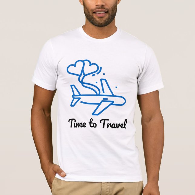 Temps De Voyage T-Shirt (Devant)