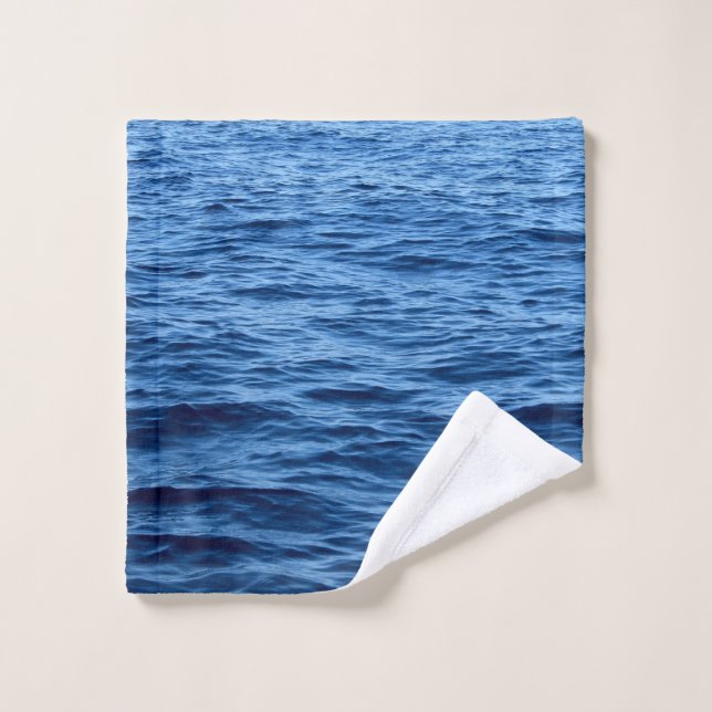 Temps écoulé photographie du plan d'eau (Gant de toilette)