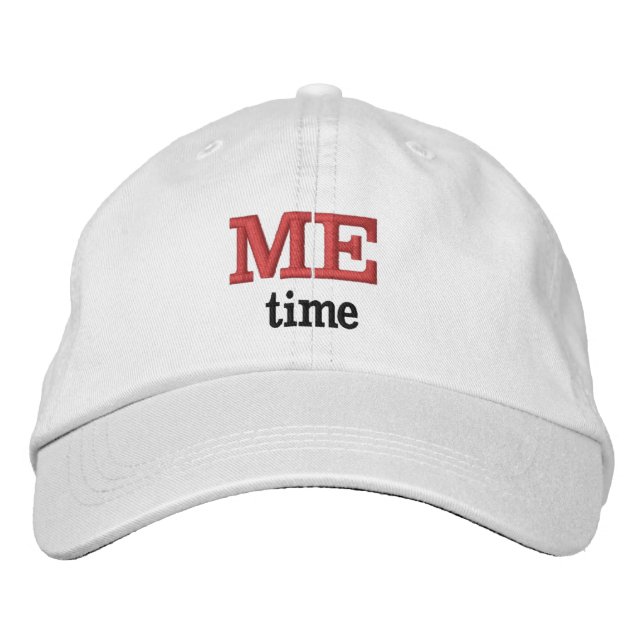 Temps MOI Cust. Casquette brodé texte (Devant)