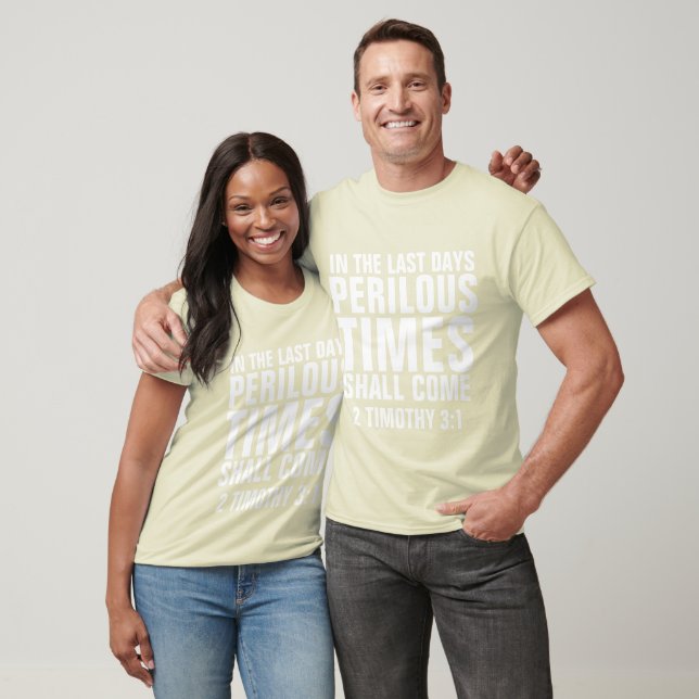 TEMPS PÉRILLEUX VIENDRA, T-shirts chrétiens (Unisexe)