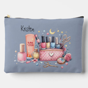 Temps Pour Une Grande Pochette D'Accessoire Manucu