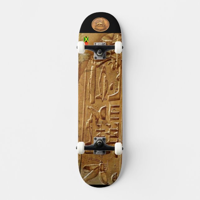 TEMPS VOYAGE EGYPTE Skateboard (Recto)