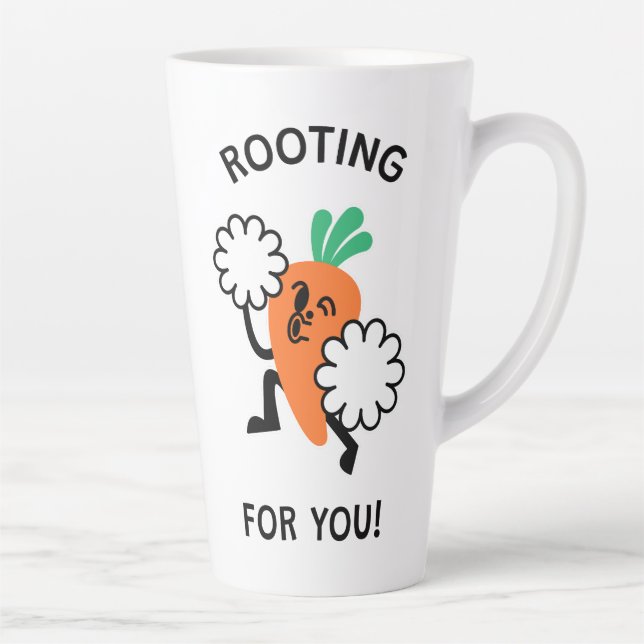 T'en fais pas pour toi – Mug à latte de carotte jo (Droite)