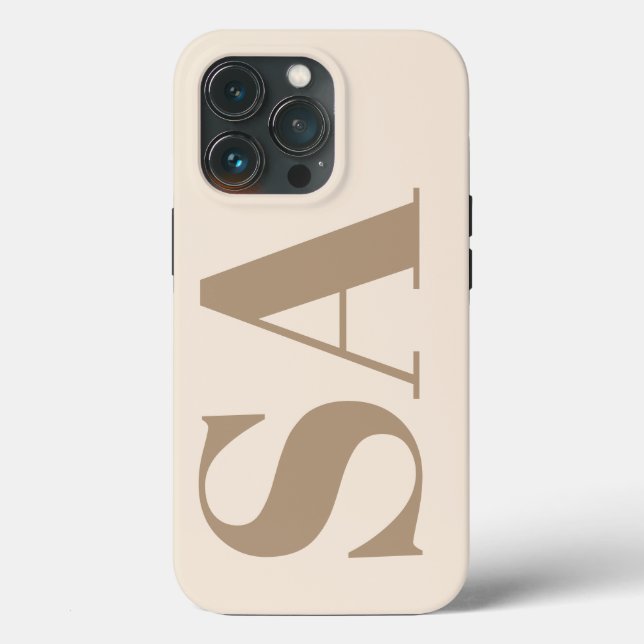 tendance Antique Blanc avec étui monogrammé Case-M (Verso)