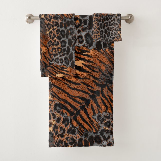 Tendance de la peau de tigre léopard (En situation)
