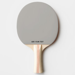 Tendance Gris-Beige Doux - Raquette de Ping Pong P