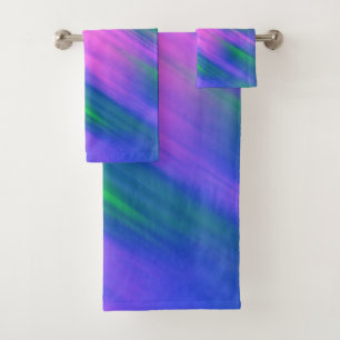 Tendance Neon Bright bleu vert rose Abstrait
