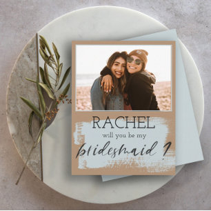 Tendance serez-vous ma photo de servante d'honneur