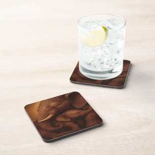 Tender Elephants Dessous de Verre pour Boisson