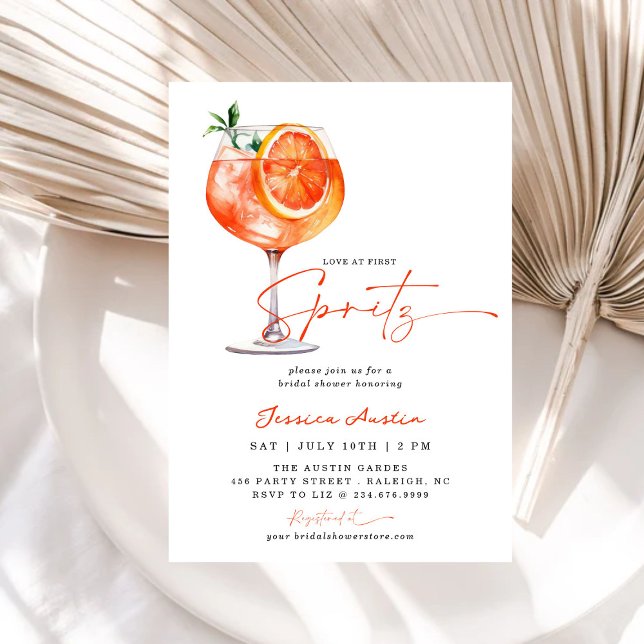 Tendre Amour Au Premier Spritz : Invitation à la B (Créateur téléchargé)
