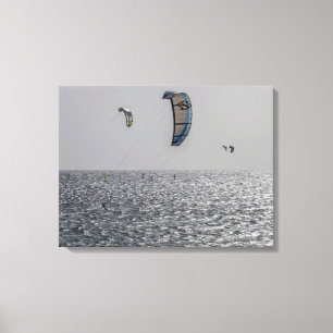 Tenerife kite surf vue toile imprimé