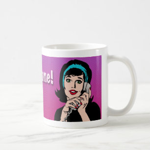 Tenez la tasse 1 de téléphone