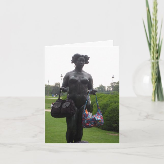 Tenez mes sacs satisfont ? Carte de (Devant)