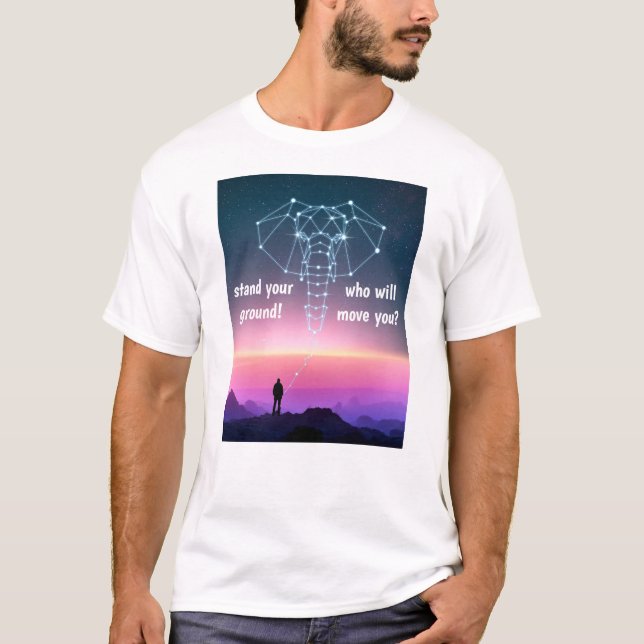 Tenez votre T-shirt au sol (léger) (Devant)