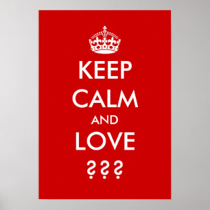 Tenir des affiches calmes