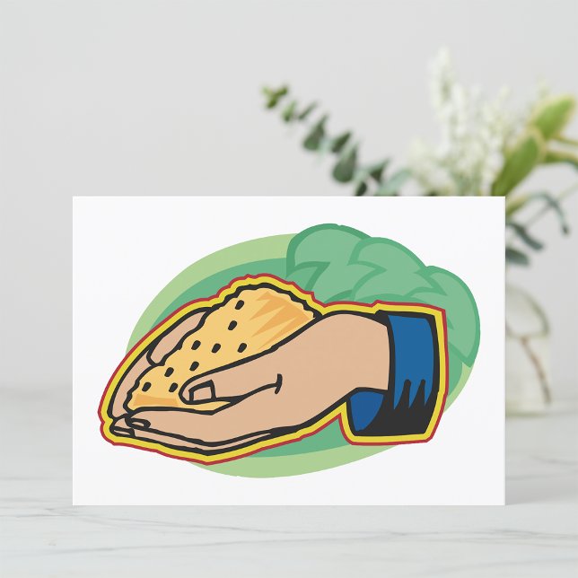 Tenir des invitations concernant le maïs (Créateur téléchargé)