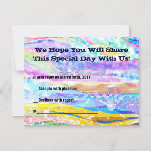 Tenir la Torah Bar Mitzvah Réponse de l'invitation