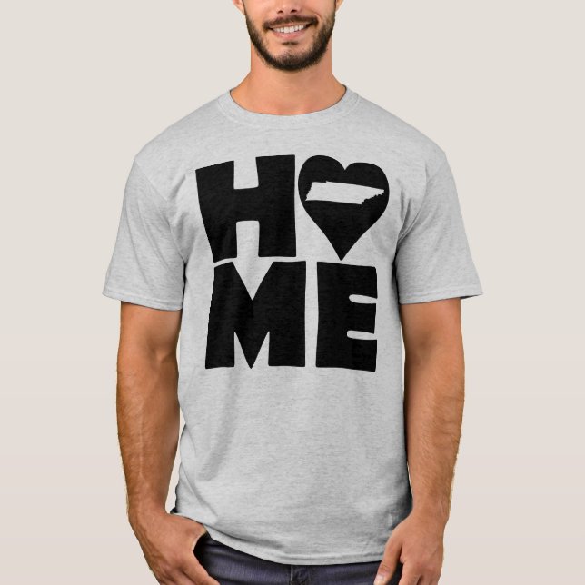 Tennessee Home Heart State Tee - shirts T-shirt (Devant)