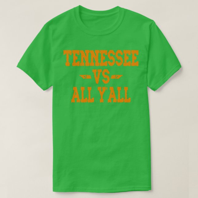 Tennessee vs All TShirt (Design devant)
