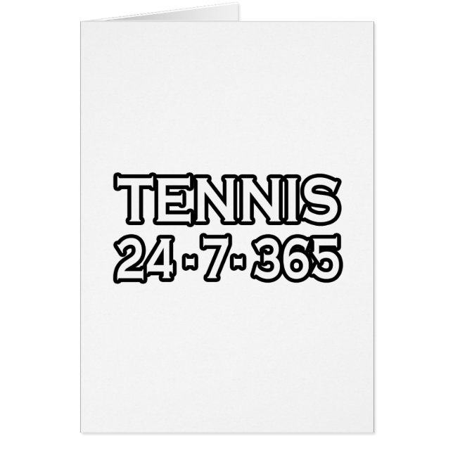 Tennis 24-7-365 (Devant)