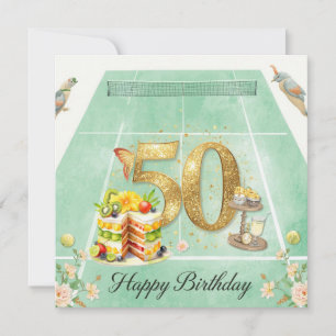 Tennis 50e anniversaire raquette de tennis balle