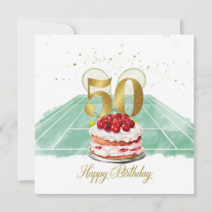 Tennis 50e anniversaire raquette de tennis balle