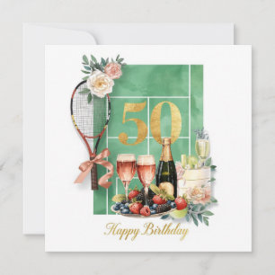 Tennis 50e anniversaire raquette de tennis balle