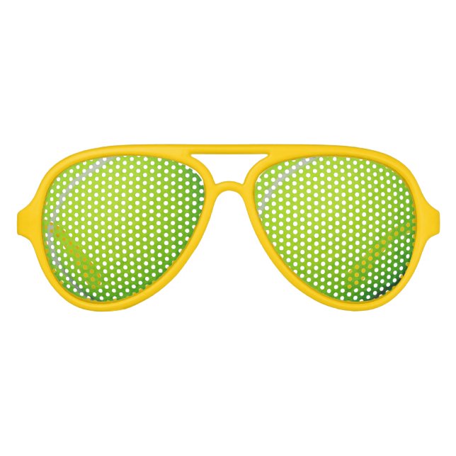 Tennis Ball Design Photo Lunettes de soleil Shades (Devant)
